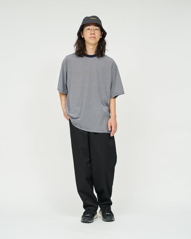 FreshService / MICRO BORDER S/S TEE  WHITE*BLACK