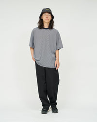 FreshService / MICRO BORDER S/S TEE  WHITE*NAVY