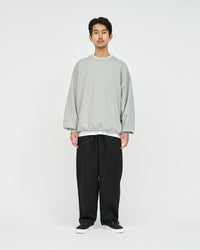 FreshService / LIGHT OZ CREW NECK SWEAT H.GRAY