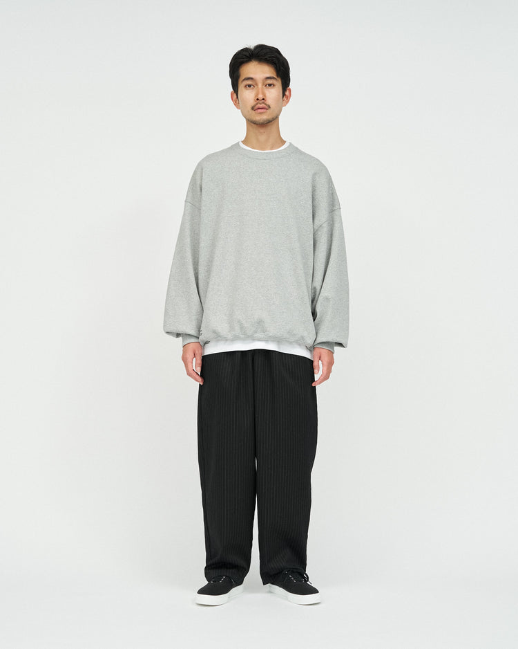 FreshService / LIGHT OZ CREW NECK SWEAT H.GRAY