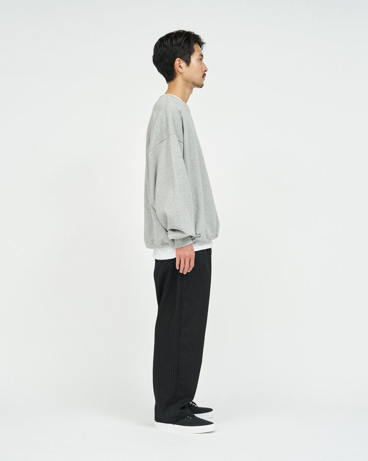 FreshService / LIGHT OZ CREW NECK SWEAT H.GRAY