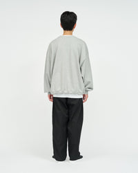 FreshService / LIGHT OZ CREW NECK SWEAT H.GRAY
