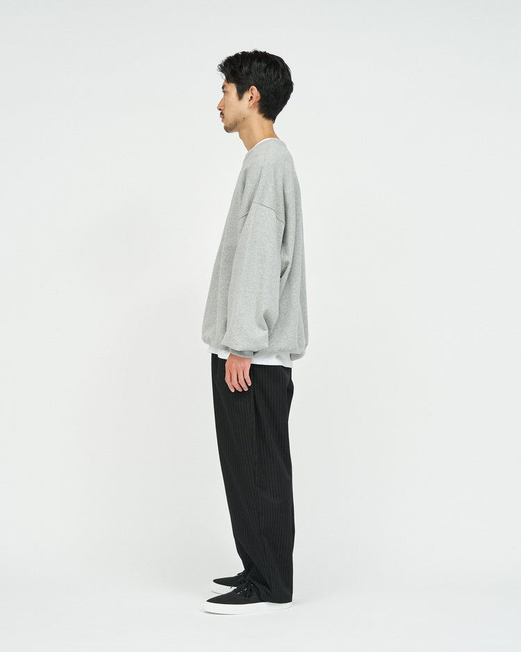 FreshService / LIGHT OZ CREW NECK SWEAT H.GRAY