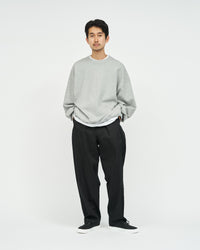 FreshService / LIGHT OZ CREW NECK SWEAT H.GRAY