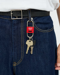 FreshService AS×FS CARABINER KEYRING RED