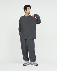 FreshService  UTILITY PILE L/S SET-UP GRAY