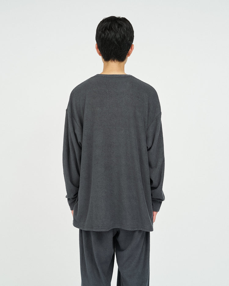 FreshService  UTILITY PILE L/S SET-UP GRAY