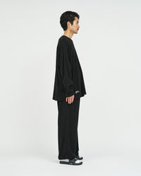 FreshService  UTILITY PILE L/S SET-UP BLACK