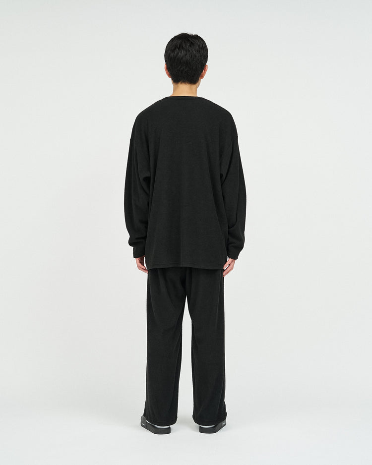 FreshService UTILITY PILE L/S SET-UP BLACK