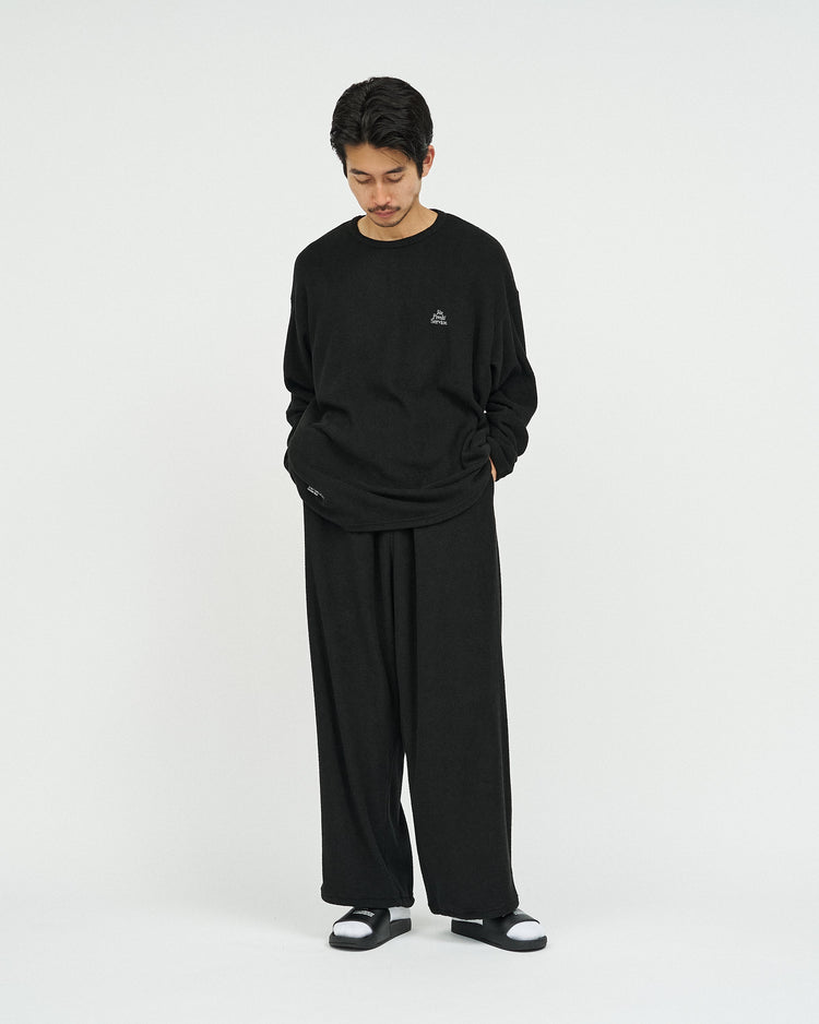 FreshService UTILITY PILE L/S SET-UP BLACK
