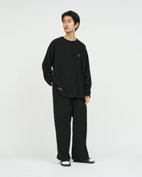 FreshService  UTILITY PILE L/S SET-UP BLACK