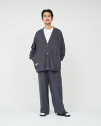 FreshService UTILITY PILE CARDIGAN SET-UP GRAY