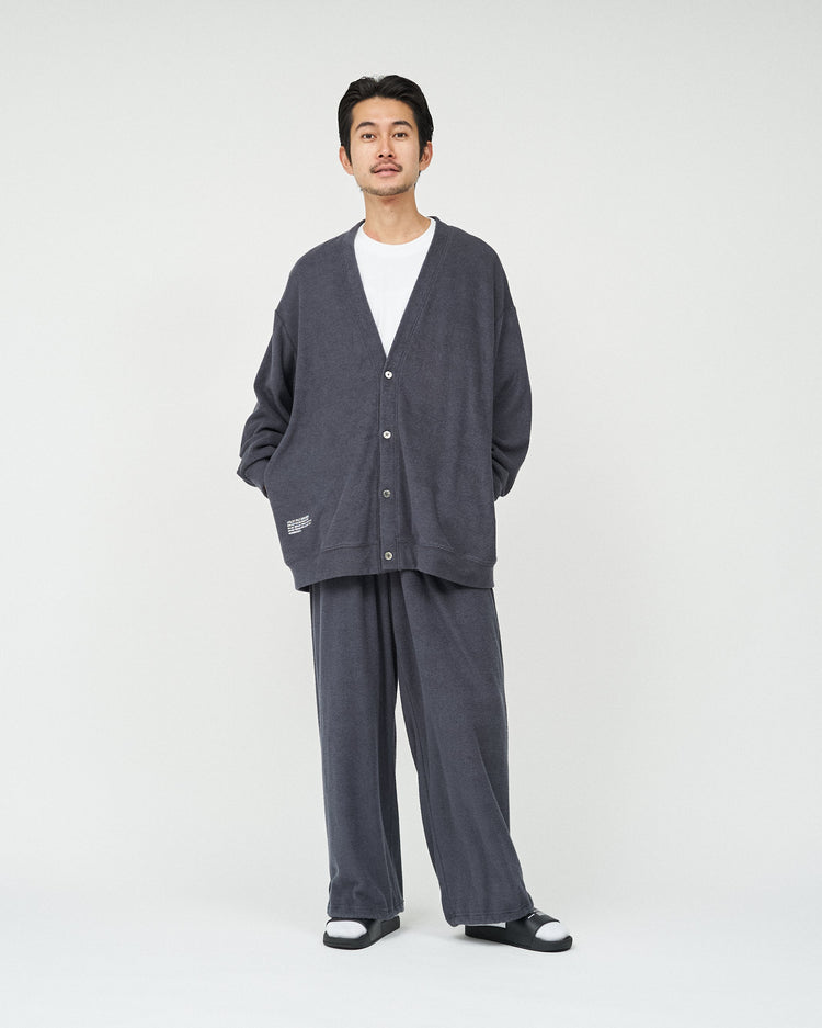 FreshService  UTILITY PILE CARDIGAN SET-UP KHAKI