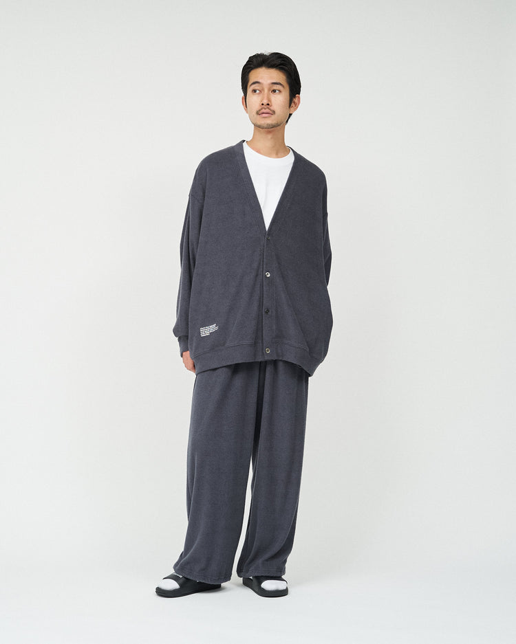 FreshService UTILITY PILE CARDIGAN SET-UP GRAY