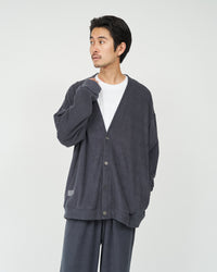 FreshService  UTILITY PILE CARDIGAN SET-UP GRAY