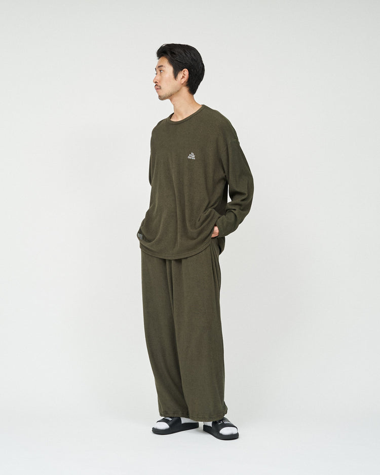 FreshService  UTILITY PILE L/S SET-UP KHAKI