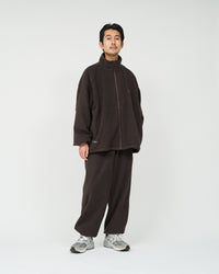 FreshService "ReFresh!Service." FLEECE TRACK SUIT DARK BROWN
