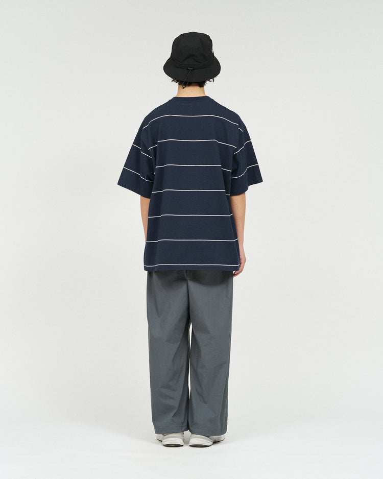 FreshService  PIN BORDER S/S TEE NAVY*WHITE