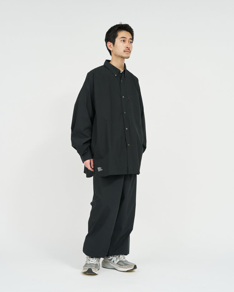 FreshService  SOLOTEX® TYPEWRITER UTILITY L/S B.D SHIRT BLACK
