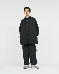 FreshService  SOLOTEX® TYPEWRITER UTILITY L/S B.D SHIRT BLACK