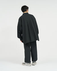 FreshService  SOLOTEX® TYPEWRITER UTILITY L/S B.D SHIRT BLACK