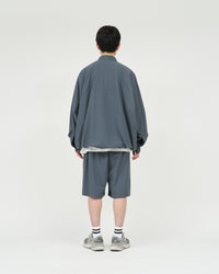 FreshService  CRISP COTTON ANORAK L/S SHIRT NAVY