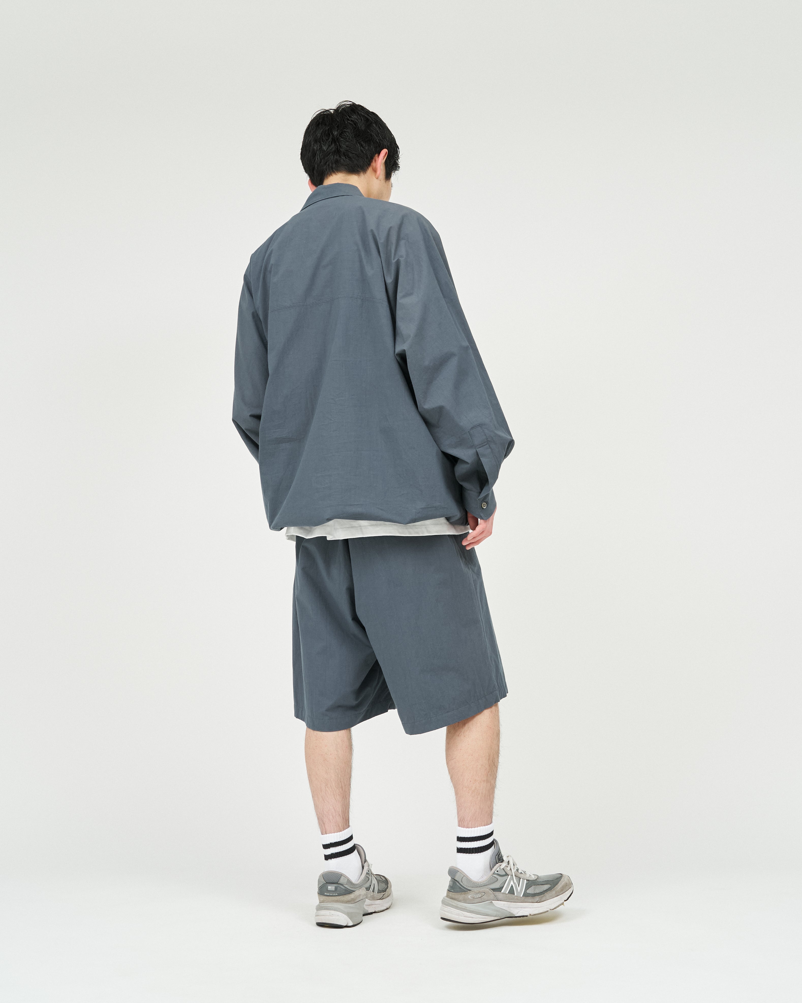 トップス CRISP COTTON ANORAK S/S SHIRT GRAY FreshService CRISP COTTON ANORAK L/S SHIRT NAVY – CASDAY