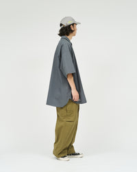 FreshService SOLOTEX®TYPEWRITER UTILITY S/S B.D SHIRT GRAY