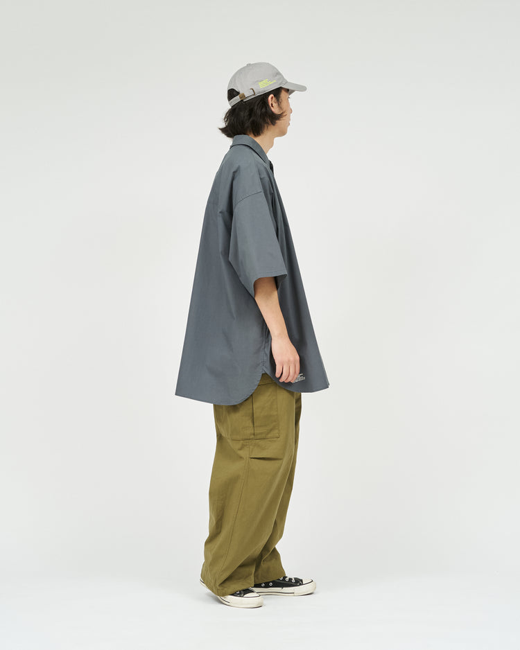 FreshService SOLOTEX®TYPEWRITER UTILITY S/S B.D SHIRT GRAY