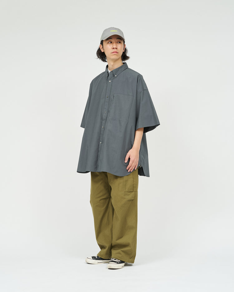 FreshService SOLOTEX®TYPEWRITER UTILITY S/S B.D SHIRT GRAY