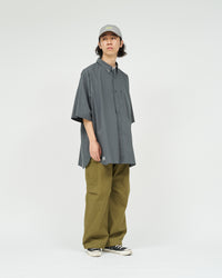 FreshService SOLOTEX®TYPEWRITER UTILITY S/S B.D SHIRT GRAY