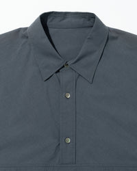 FreshService  CRISP COTTON ANORAK S/S SHIRT NAVY