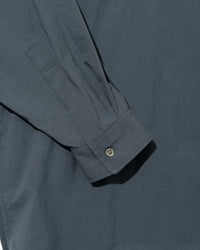 FreshService  CRISP COTTON ANORAK S/S SHIRT GRAY