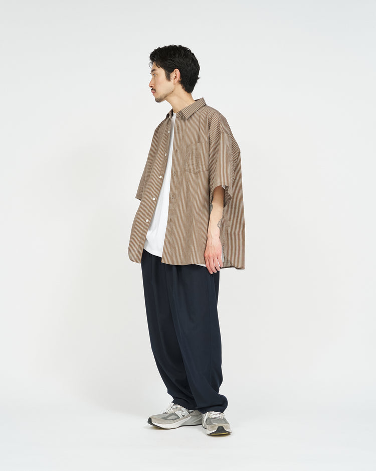FreshService  HRAFTeX S/S STRIPE SHIRT GREEN STRIPE