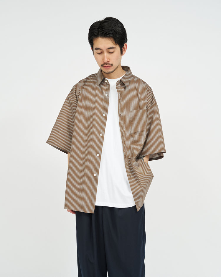 FreshService  HRAFTeX S/S STRIPE SHIRT GREEN STRIPE