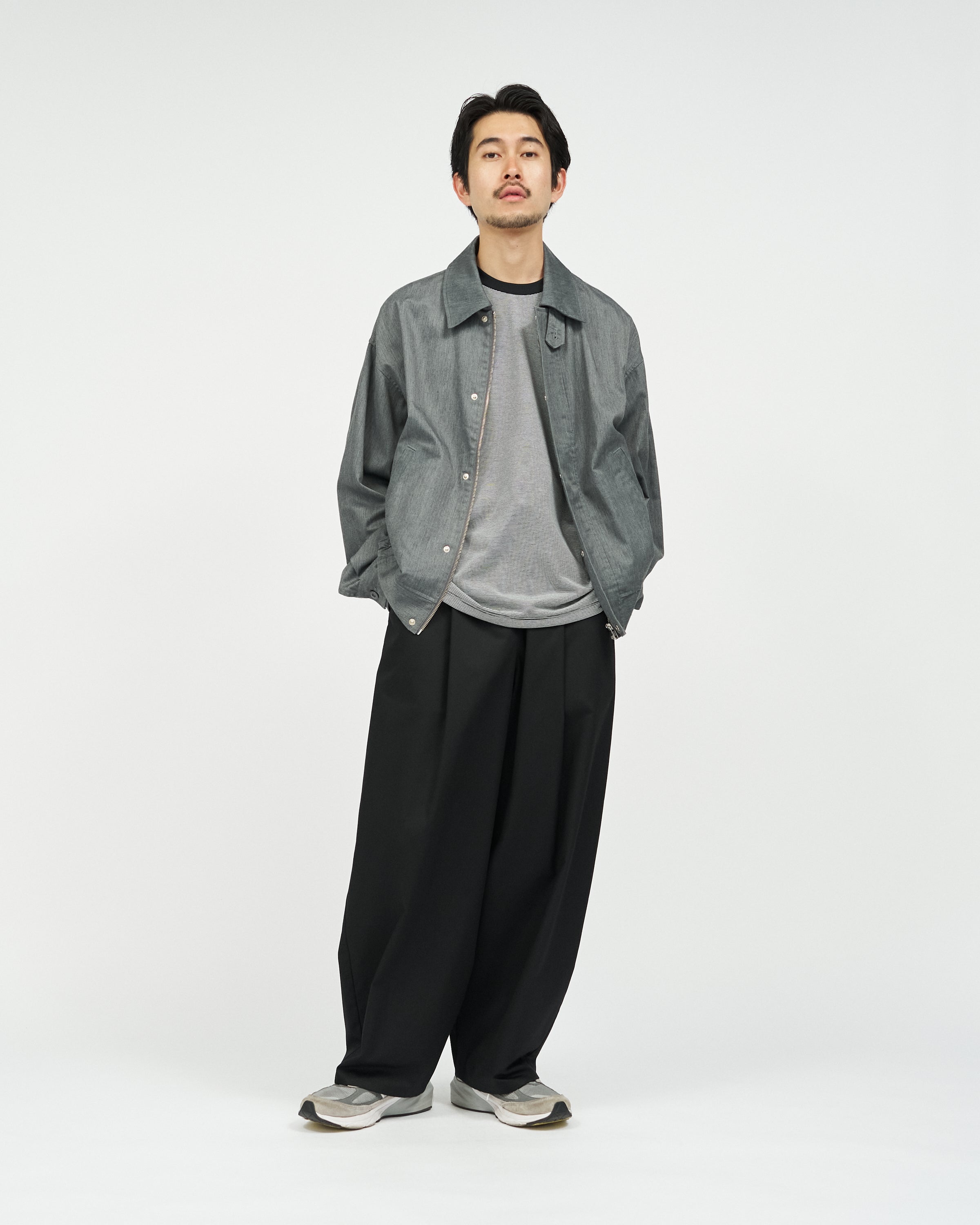 FreshService CORPORATE WIDE EASY PANTS BLACK – CASDAY / キャスデイ