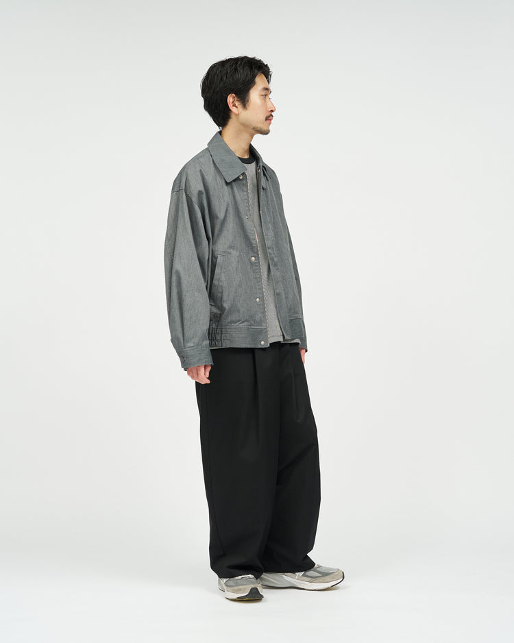 FreshService  CORPORATE WIDE EASY PANTS BLACK