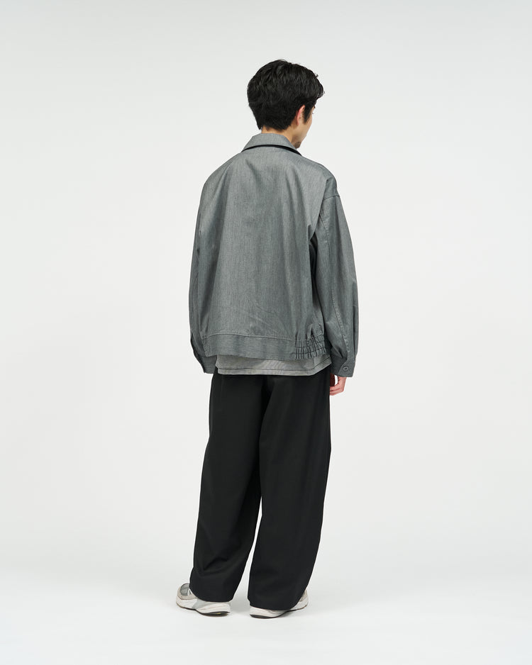 FreshService  CORPORATE WIDE EASY PANTS BLACK