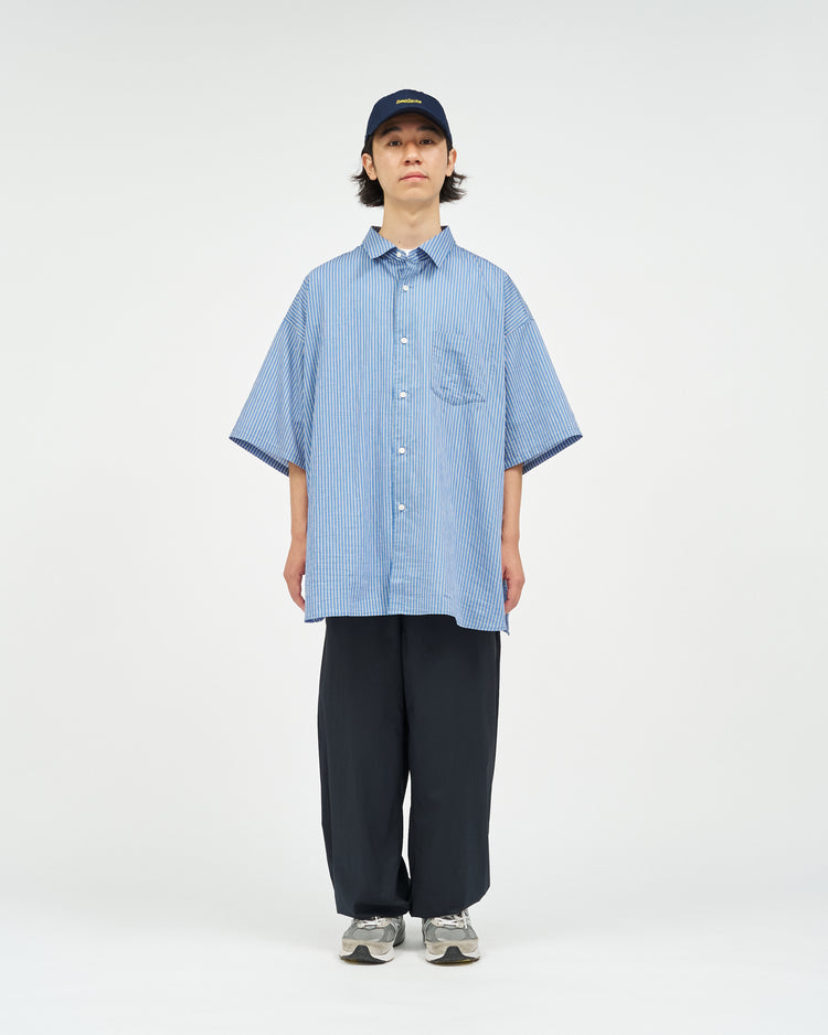 FreshService  HRAFTeX S/S STRIPE SHIRT GREEN STRIPE
