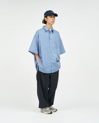 FreshService  HRAFTeX S/S STRIPE SHIRT GREEN STRIPE
