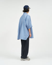 FreshService  HRAFTeX S/S STRIPE SHIRT BLUE STRIPE