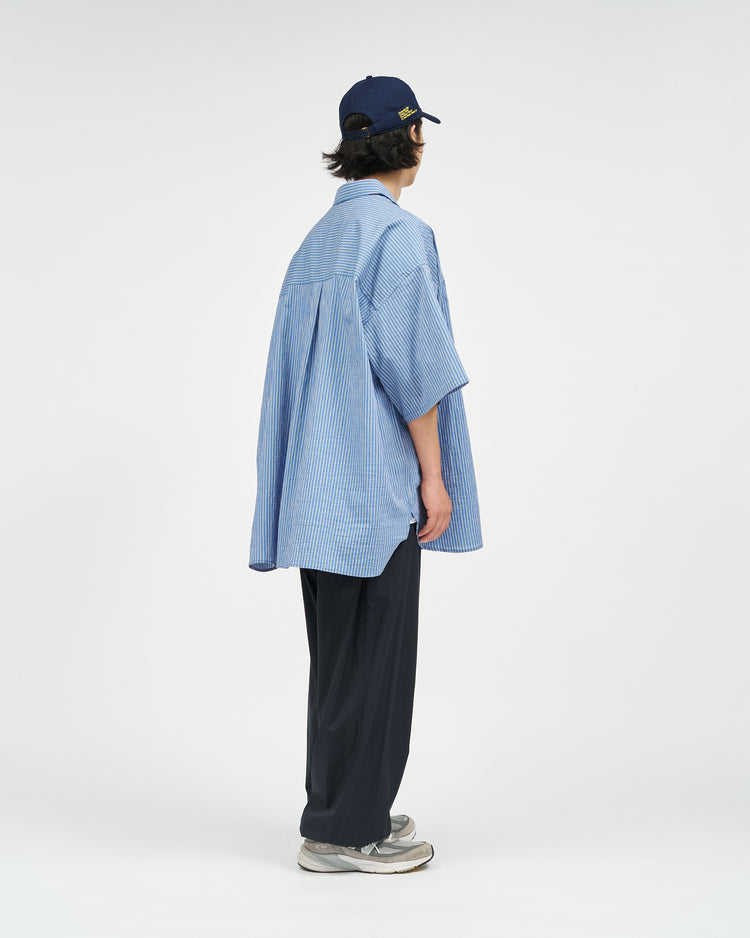 FreshService  HRAFTeX S/S STRIPE SHIRT BLUE STRIPE