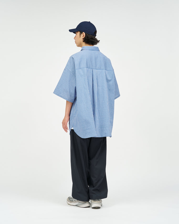 FreshService  HRAFTeX S/S STRIPE SHIRT GREEN STRIPE