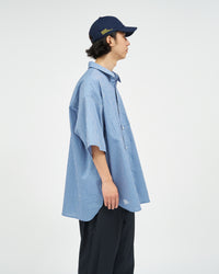 FreshService  HRAFTeX S/S STRIPE SHIRT BLUE STRIPE