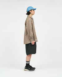 FreshService  HRAFTeX L/S STRIPE SHIRT BROWN STRIPE