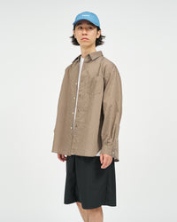 FreshService  HRAFTeX L/S STRIPE SHIRT BROWN STRIPE