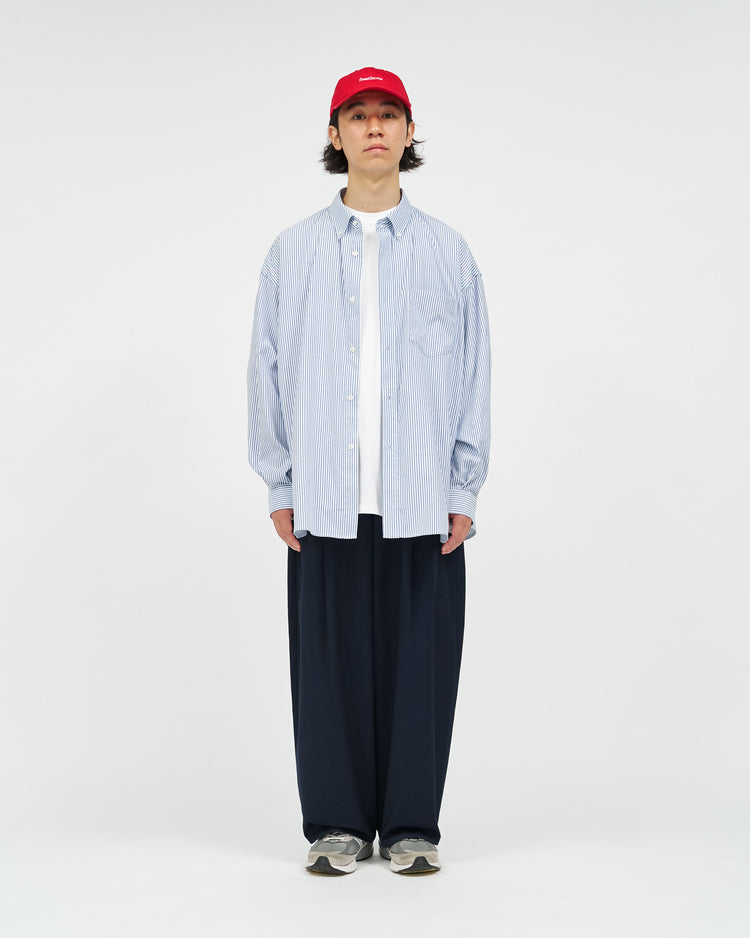FreshService COOLFIBER OPEN COLLAR S/S SHIRT BLACK
