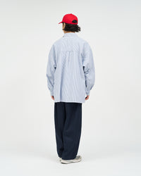 FreshService COOLFIBER OPEN COLLAR S/S SHIRT BLACK