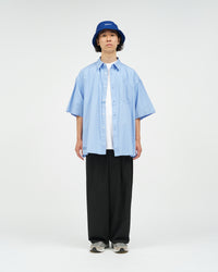 FreshService  CORPORATE WIDE EASY PANTS BLACK STRIPE