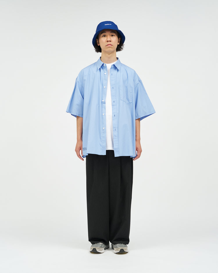 FreshService  CORPORATE WIDE EASY PANTS BLACK STRIPE